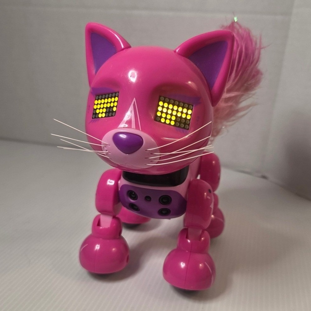 Zoomer Meowzies Runway Interactive Kitten Pink Spin Master Toy